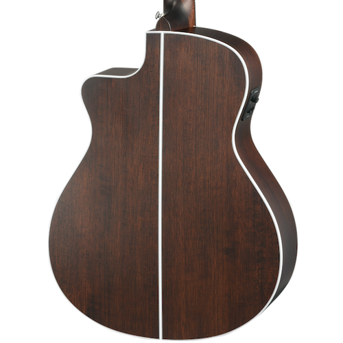 WALDEN G803CE Natura All-Solid Sitka/Ovangkol Grand Auditorium Acoustic Cutaway-Electric - Satin Natural with Bag