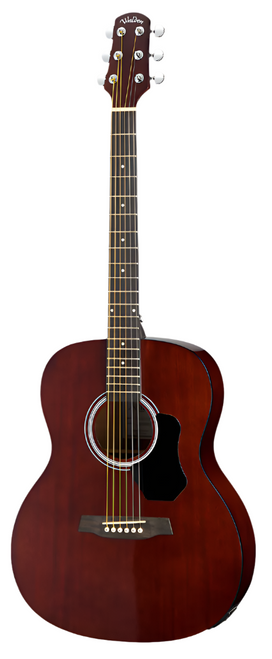 WALDEN O351E Standard Mahogany Top Orchestra Acoustic-Electric - Gloss Natural with Bag