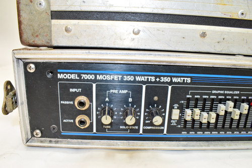 Hartke 7000 Mosfet Bass Guitar Amp Head w/ Case - Previously Owned