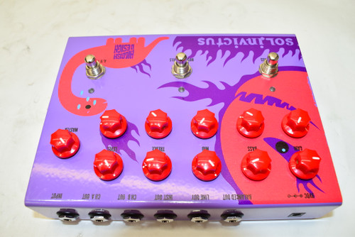 Hilbish Design Sol-Invictus Dual-Channel Preamp and Distortion Guitar Effects Pedal - Previously Owned