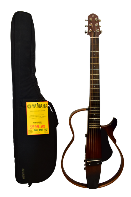 Yamaha SLG200S Silent Guitar, Tobacco Sunburst w/ Bag - Previously Owned