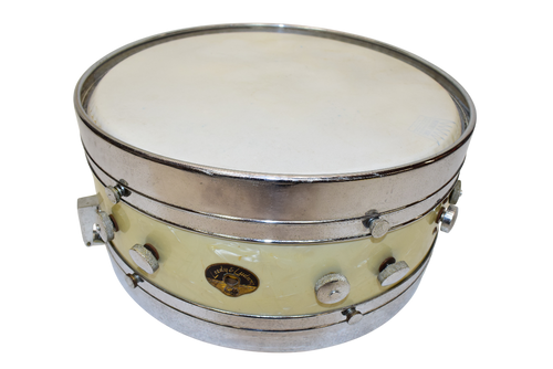 Vintage Leedy and Ludwig Model 395 "Knob Tension" 14x5.5" Snare Drum, Pearl - Previously Owned