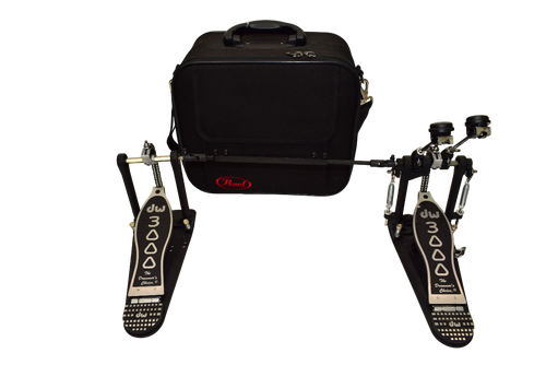 DW 3000 Series Double Bass Drum Pedal w/ Pearl Case - Previously Owned
