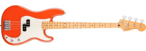 Fender Player II Precision Bass, Maple Fingerboard, Rallye Orange