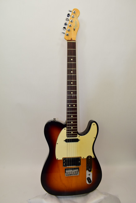 Vintage 90's Fender Telecaster Plus Electric Guitar, Rosewood Fingerboard, Sunburst w/ Case - Previously Owned