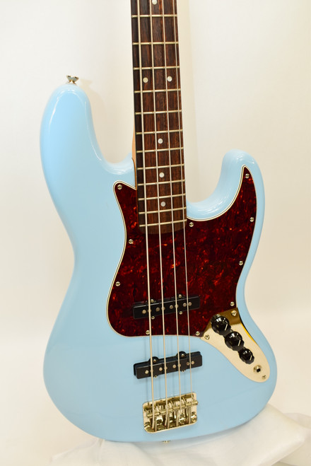 2020 Squier Classic Vibe '60s Jazz Bass, Laurel Fingerboard, Daphne Blue - Previously Owned