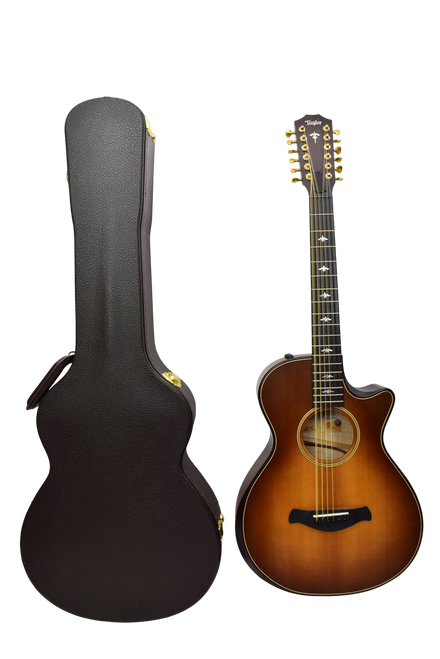 2020 Taylor 652ce Builder's Edition 12-String Grand Concert Acoustic Electric Guitar, Wild Honey Burst w/ Case - Previously Owned