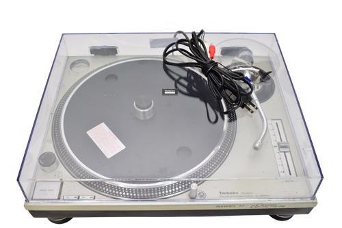 Technics SL-1200MK2 Direct Drive Turntable with Cover - Previously Owned