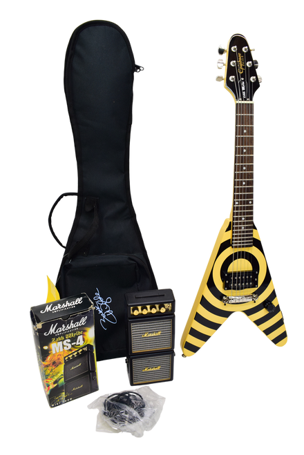 Epiphone Flying Vee Wee Zakk Wylde Signature Electric Guitar Pack, Bull's Eye with Bag & Marshall Amp - Previously Owned