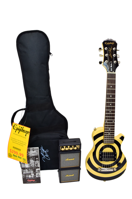 Epiphone Les Paul Vee Wee Zakk Wylde Signature Electric Guitar Pack, Bull's Eye with Bag & Marshall Amp - Previously Owned
