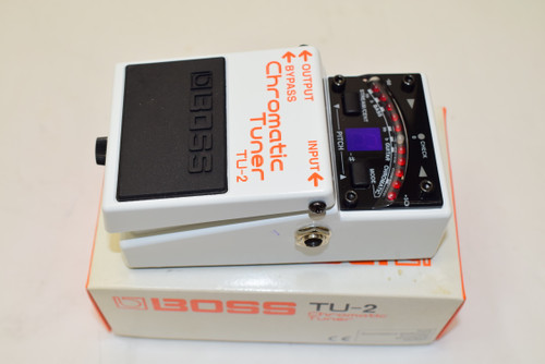 1999 Boss TU-2 Chromatic Tuner Guitar Effects Pedal w/ Box - Previously Owned