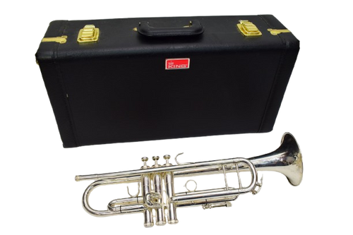 King Silver Flair Bb Trumpet W/ Case - Previously Owned