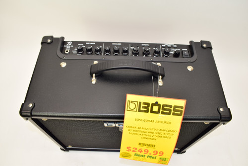 Boss Katana-50 MKII 50-Watt 1x12"Combo Guitar Amp - Previously Owned