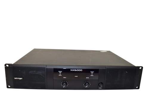 Behringer NX6000 3000-Watt 2-channel Power Amplifier - Previously Owned