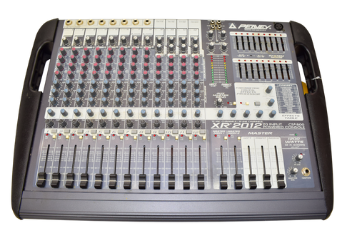 Peavey XR-2012 20-Input 1200 Watt Powered Console Mixer - Previously Owned