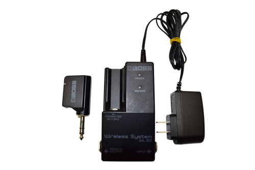 Boss WL-50 Guitar Wireless System w/ Power Supply Adapter - Previously Owned