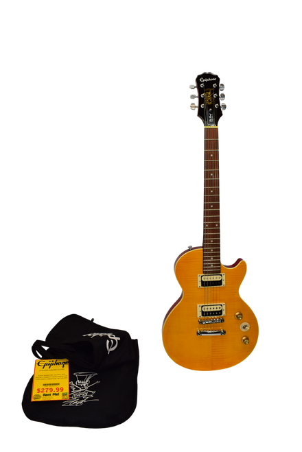 Epiphone Slash AFD Les Paul Special II Electric Guitar, Appetite Amber w/ Bag - Previously Owned
