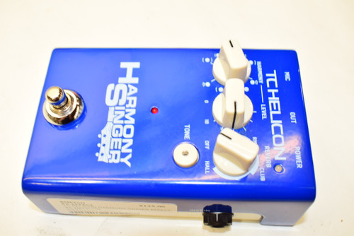TC-Helicon Harmony Singer 2 Vocal Harmony and Reverb Guitar Effect Pedal - Previously Owned