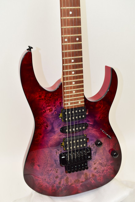 2024 Ibanez RG470PB Electric Guitar, Red Eclipse Burst - Previously Owned