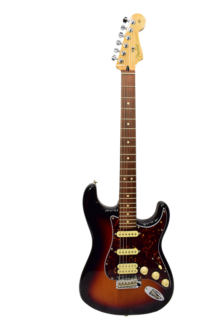 2020 Fender Deluxe Stratocaster HSS Electric Guitar, MIM, 3-Color Sunburst - Previously Owned