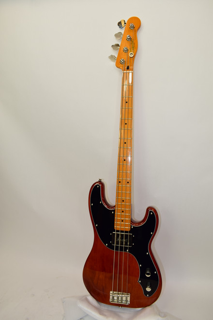 2025 Squier Classic Vibe Telecaster Bass, Maple Fingerboard, Black Pickguard, Mocha w/ Bag - Previously Owned