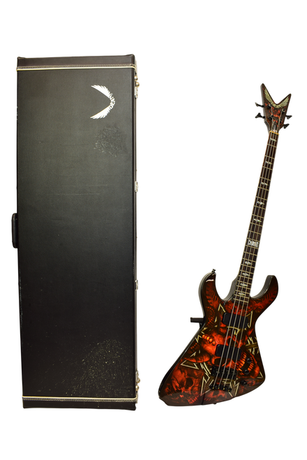 Dean Demonator 4 "Chaos" Electric 4-String Bass Guitar w/ Case - Previously Owned
