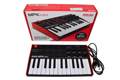 Akai MPK Mini MK3 25-key MIDI Controller Keyboard - Previously Owned