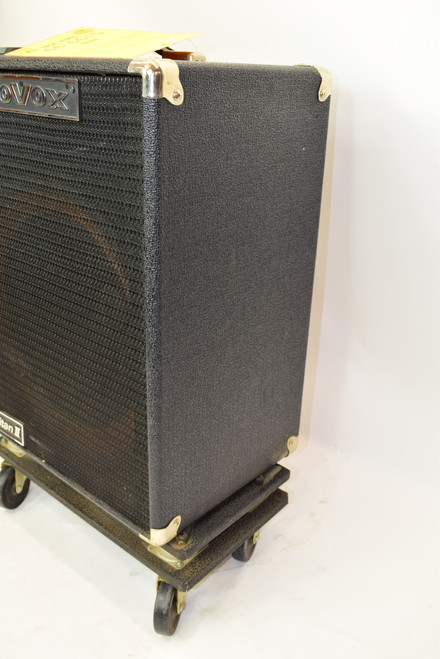 Vintage 80's Bell Duovox Tini-Titan II Accordion & Keyboard Combo Amp w/ Cover & Caster Wheels - Previously Owned