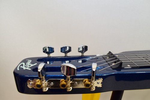 Rogue RLS-1 Lap Steel Guitar, Metallic Blue w/ Stand & Gig Bag - Previously Owned
