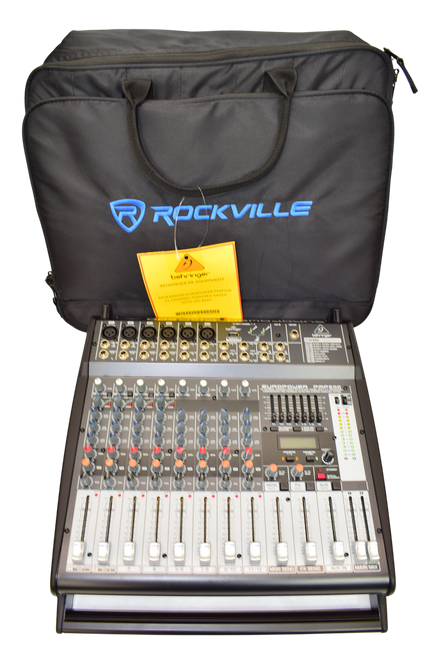 Behringer Europower PMP500 12-Channel 500-Watt Powered Mixer w/ Bag - Previously Owned