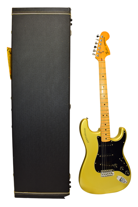 Vintage 1979 Fender 25th Anniversary Stratocaster Electric Guitar w/ Case - Previously Owned