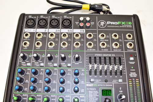 Mackie ProFX8v2 8-Channel Professional FX Mixer with USB - Previously Owned