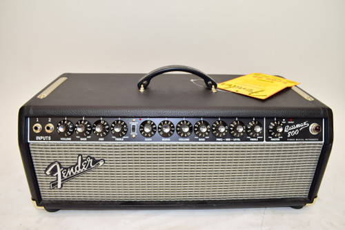 2016 Fender Bassman 800 Bass Amp Head w/ Footswitch & Cover - Previously Owned