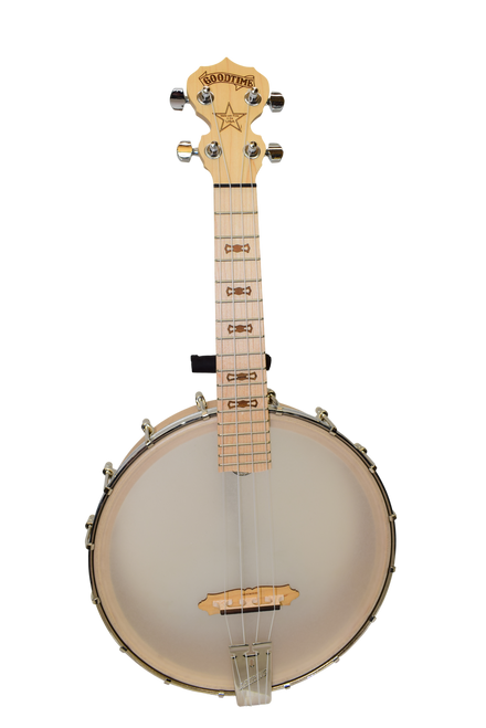 Deering Goodtime Concert Scale Banjo Ukulele, Natural/Nickel - Previously Owned