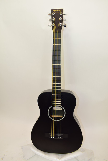 2021 Martin LX BLACK Little Martin Acoustic Guitar w/ Gigbag - Previously Owned