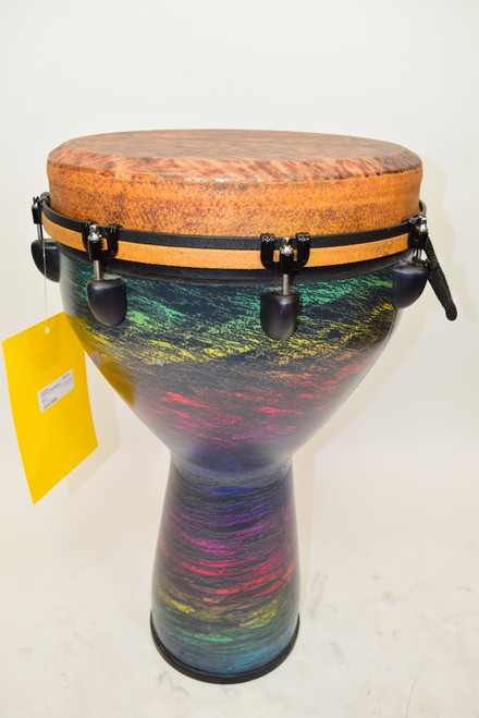 Remo Infinity Mondo 14" Djembe, Multi-color - Previously Owned