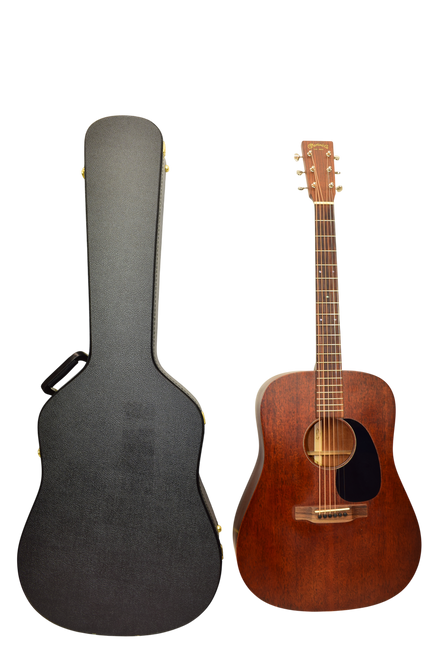 2021 Martin D-15M Mahogany Dreadnought Acoustic Guitar, Natural w/ Case - Previously Owned