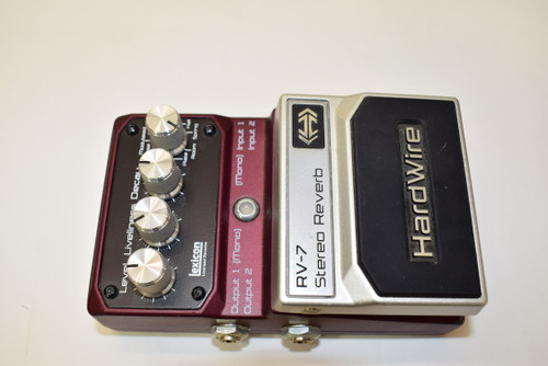 DigiTech Hardwire Series RV-7 Reverb Guitar Effects Pedal w/ Box - Previously Owned