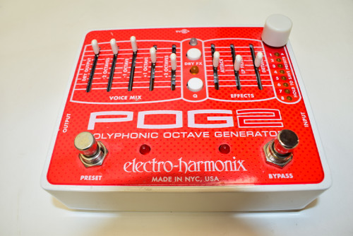 Electro-Harmonix POG2 Polyphonic Octave Generator Guitar Effect Pedal w/ Box - Previously Owned