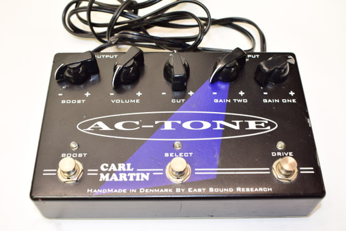 Carl Martin AC-Tone Dual Channel Overdrive Guitar Effect Pedal - Previously Owned