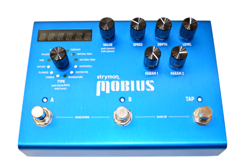 Strymon Mobius Multidimensional Modulation Guitar Effects Pedal - Previously Owned