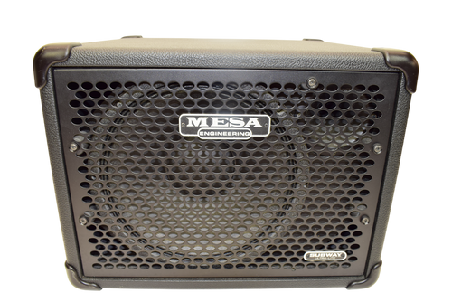 Mesa Boogie Subway Ultra-Lite 1x12" 400-Watt 8-ohm Bass Cabinet, Black Bronco with Black Metal Grille - Previously Owned