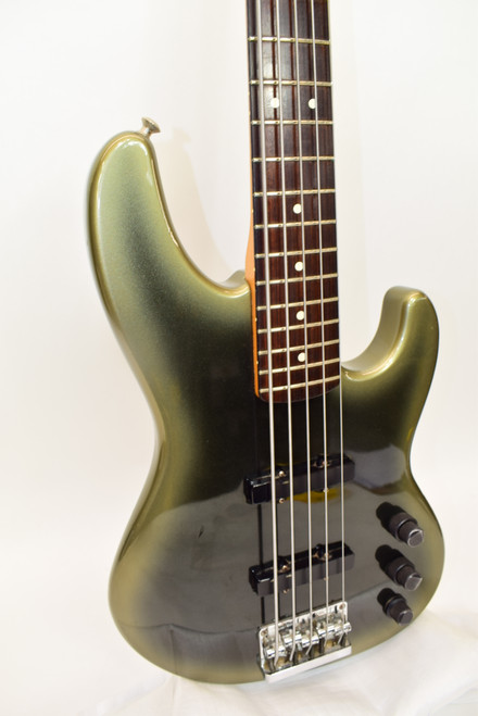 1990 Fender Jazz Bass Plus V 5-String Electronic Bass Guitar, Rosewood Fingerboard - Previously Owned