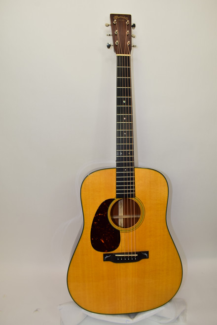 2023 Custom Shop D18 Left-Handed Acoustic Guitar w/ K&K Pickup System & Case - Previously Owned