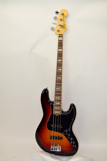 2011 Fender American Deluxe Jazz Bass, Rosewood Fingerboard, 3-Color Sunburst w/ Case - Previously Owned