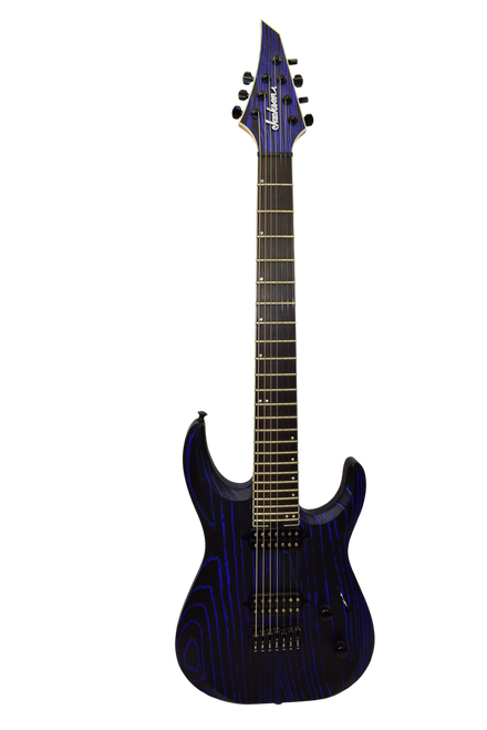 2021 Jackson Pro Series Dinky DK Modern Ash HT7 Electric Guitar, Ebony Fingerboard, Baked Blue - Previously Owned