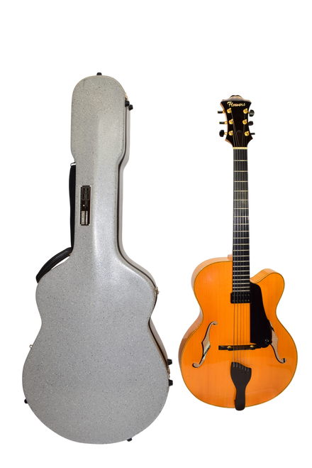 2000 Gary Flowers 16" Custom Archtop Hollowbody Electric Guitar w/ Calton Case - Previously Owned