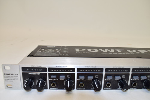 Behringer HA8000 8-Channel Headphone Mixing/Distribution Amplifier - Previously Owned