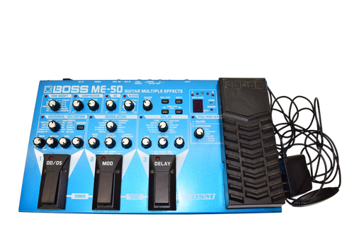 Boss ME-50 Guitar Multi-Effects Guitar Effect Pedal - Previously Owned