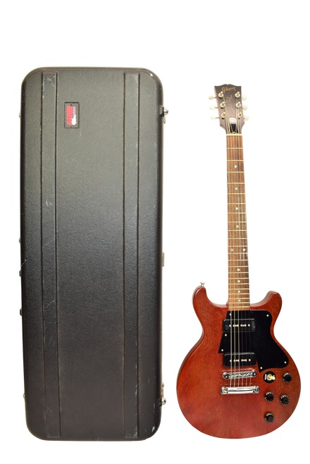 2003 Gibson Les Paul Special Double-Cut Electric Guitar, Dark Walnut w/ Case - Previously Owned